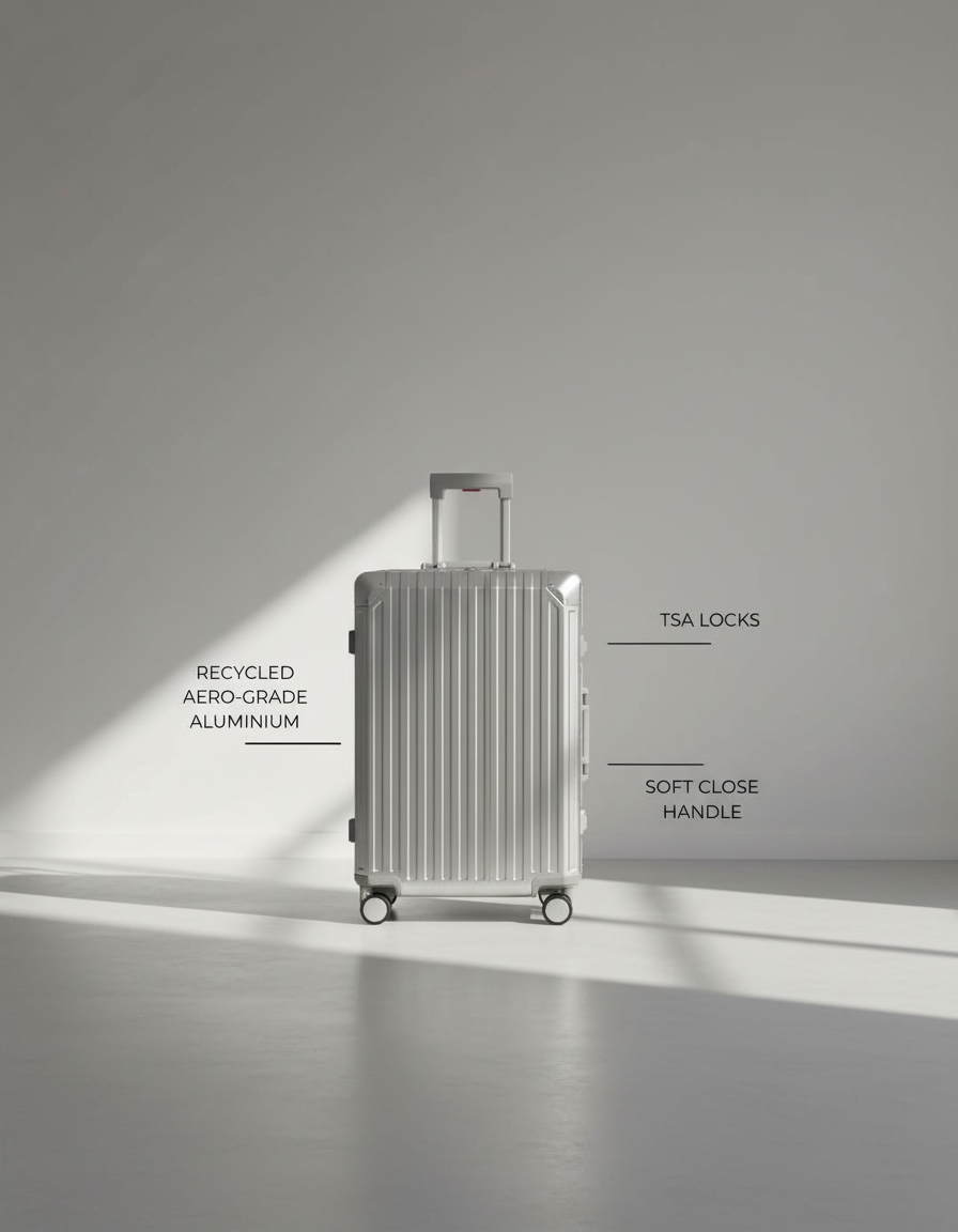 Check-in koffer - Black Onyx