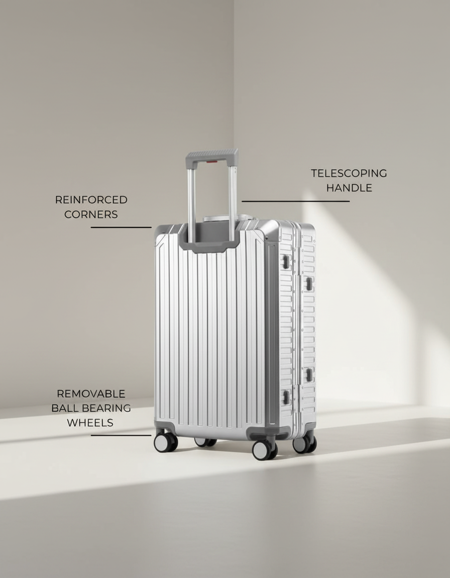 Check-in koffer - Black Onyx